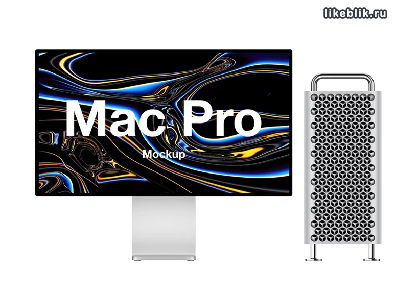 Мокап Mac Pro