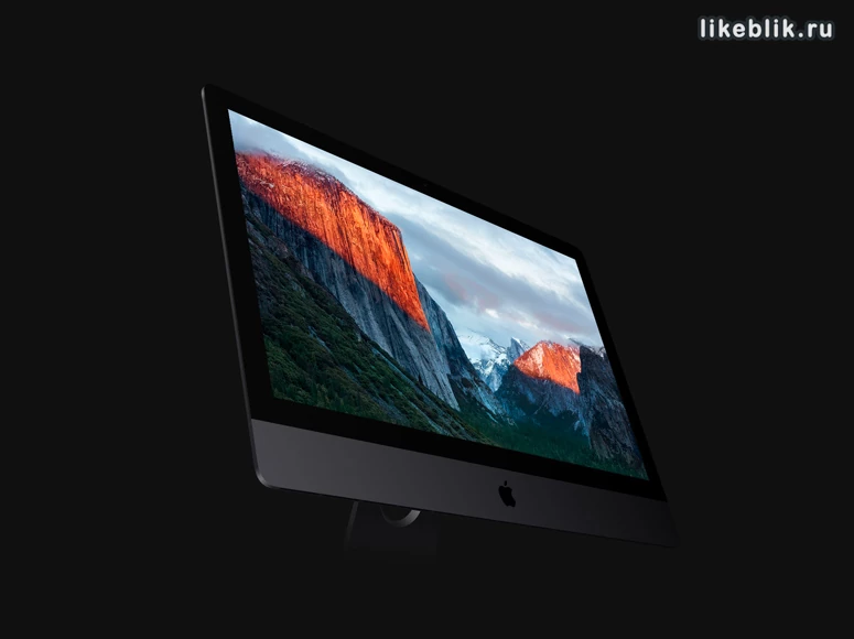 iMac Pro Мокап в перспективе
